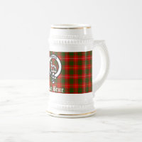 Clan Bruce Wappen Abzeichen & Tartan Custom