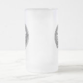 Clan Bruce Wappen Mattglas Bierglas (Mittel)