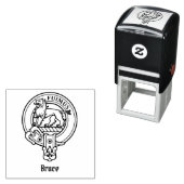 Clan Bruce Wappen Permastempel (Beispiel)