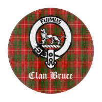 Clan Bruce Wappen Tartan Custom