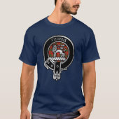 Clan Bruce Wappen & Tartan T-Shirt (Vorderseite)
