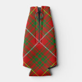 Clan Bruce Wappen über Tartan Flaschenkühler (Rückseite)