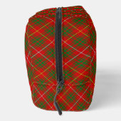 Clan Bruce-Wappen über Tartan Waschbeutel (Rechts)