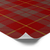 Clan Bryce Tartan - Digitaler Download Poster (Ecke)