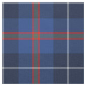 Clan Bryson Tartan Blue Kariert Stoff (Nahaufnahme)