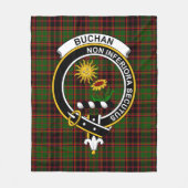 Clan Buchan Modern Tartan Kariert Fleecedecke (Vorderseite)