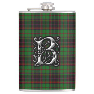 Clan Buchan Tartan-alte Schottland-Flasche Flachmann