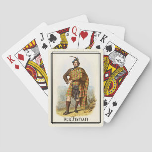 Clan Buchanan Classic Schottland Spielkarten