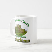 Clan Buchanan Dreaming of Zuhause Buchanan Castle Kaffeetasse (Vorderseite Links)