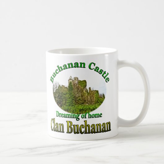Clan Buchanan Dreaming of Zuhause Buchanan Castle Kaffeetasse (Rechts)