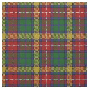 Clan-Buchanan schottischer Tartan-kariertes Gewebe Stoff