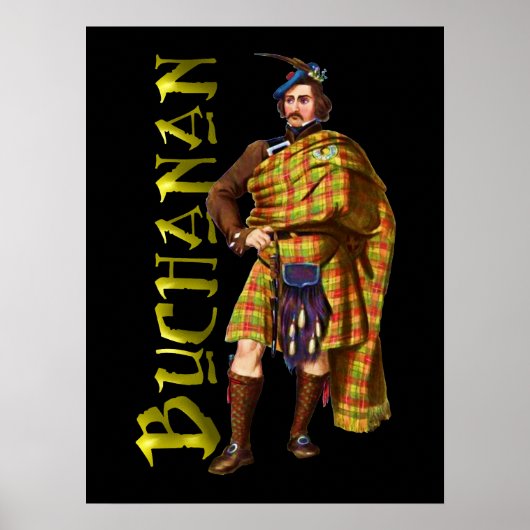 Clan Buchanan Scottish Highland Dream Poster (Vorne)