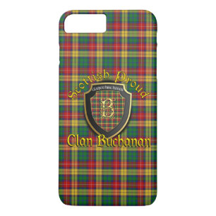 Clan Buchanan Scottish Proud iPhone 7 Case-Mate iPhone Hülle