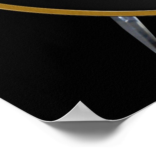 Clan Buchanan Scottish Shield & Schwerter Poster (Ecke)