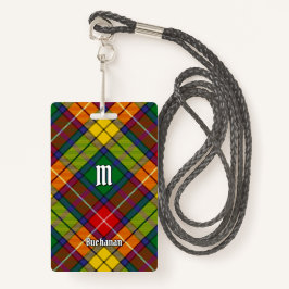 Clan Buchanan Tartan Ausweis