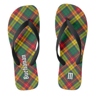 Clan Buchanan Tartan Badesandalen