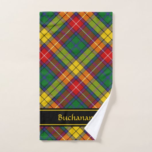 Clan Buchanan Tartan Badetuch Set (Handtuch)