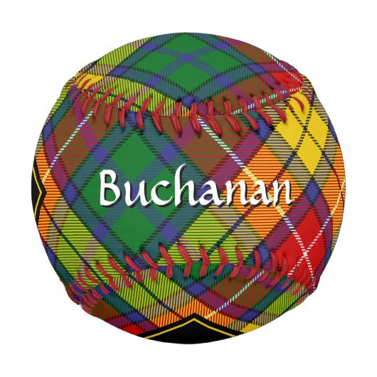 Clan Buchanan Tartan Baseball (Vorderseite)