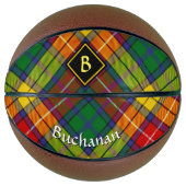 Clan Buchanan Tartan Basketball (Vorderseite)