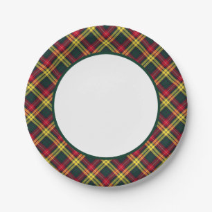 Clan Buchanan Tartan Border Pappteller