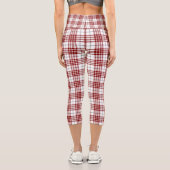 Clan Buchanan Tartan Capri Leggings (Rückseite)