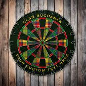 Clan Buchanan Tartan Dartscheibe