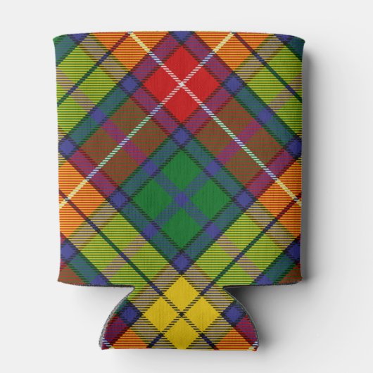 Clan Buchanan Tartan Dosenkühler (Rückseite)