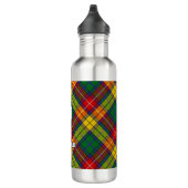 Clan Buchanan Tartan Edelstahlflasche (Rechts)