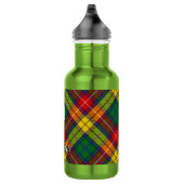 Clan Buchanan Tartan Edelstahlflasche (Rechts)