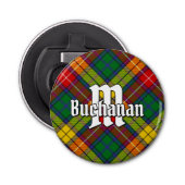 Clan Buchanan Tartan Flaschenöffner (Vorderseite)