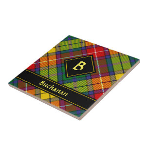 Clan Buchanan Tartan Fliese