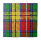 Clan Buchanan Tartan Fliese (Vorderseite)