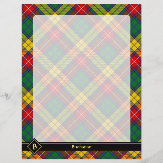 Clan Buchanan Tartan Flyer (Vorne)