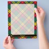 Clan Buchanan Tartan Flyer (Hand)