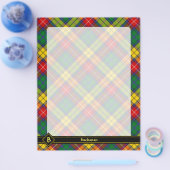 Clan Buchanan Tartan Flyer (Einzeln)