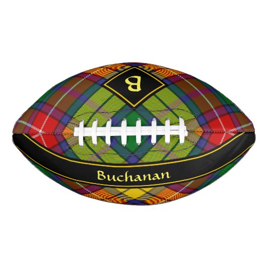Clan Buchanan Tartan Football (Vorderseite)