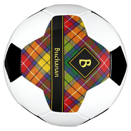 Clan Buchanan Tartan Fußball (Gedreht)