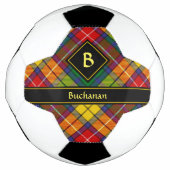 Clan Buchanan Tartan Fußball (Vorderseite)