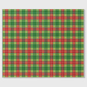 Clan Buchanan Tartan Geschenkpapier (Flach)