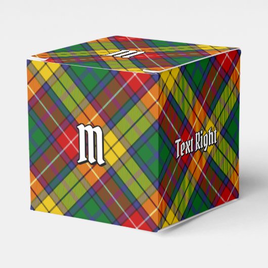 Clan Buchanan Tartan Geschenkschachtel (Vorderseite)