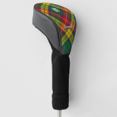 Clan Buchanan Tartan Golf Headcover (angewinkelt)