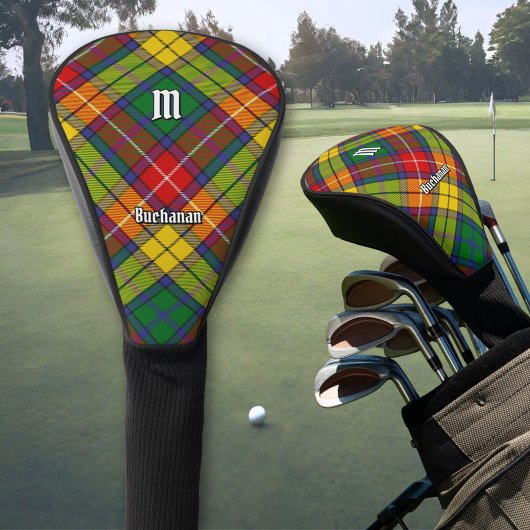 Clan Buchanan Tartan Golf Headcover