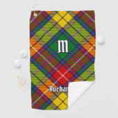 Clan Buchanan Tartan Golfhandtuch (Insitu)