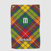 Clan Buchanan Tartan Golfhandtuch (Vorderseite)