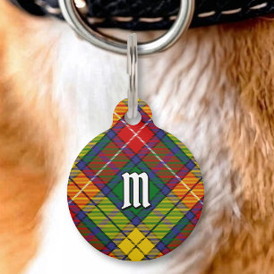 Clan Buchanan Tartan Haustiermarke