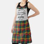 Clan Buchanan Tartan Kariertes Muster hinzufügen Schürze (InSitu)