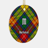 Clan Buchanan Tartan Keramik Ornament (Rechts)