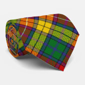 Clan Buchanan Tartan Krawatte (Gerollt)