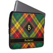 Clan Buchanan Tartan Laptopschutzhülle (Vorne Rechts)