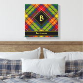 Clan Buchanan Tartan Leinwanddruck (Insitu (Schlafzimmer))